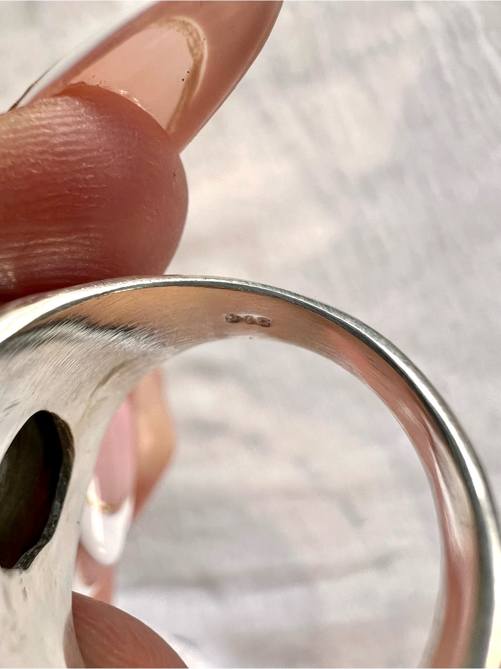 925 The PERFECT Rose Gold + Lime Flash Labradorite Ring! 10 - Picture 6 of 10
